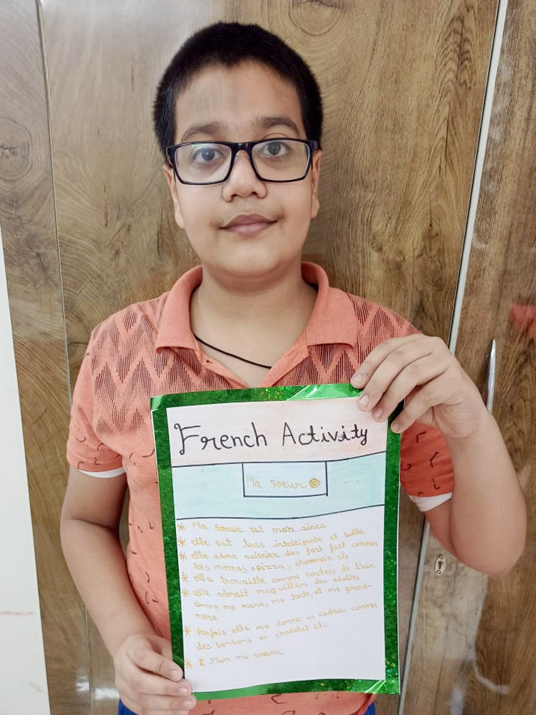 Presidium Rajnagar, OUR LANGUAGE ENTHUSIASTS ENJOY THIRD LANGUAGE ACTIVITY! Presidium Rajnagar, OUR LANGUAGE ENTHUSIASTS ENJOY THIRD LANGUAGE ACTIVITY!
